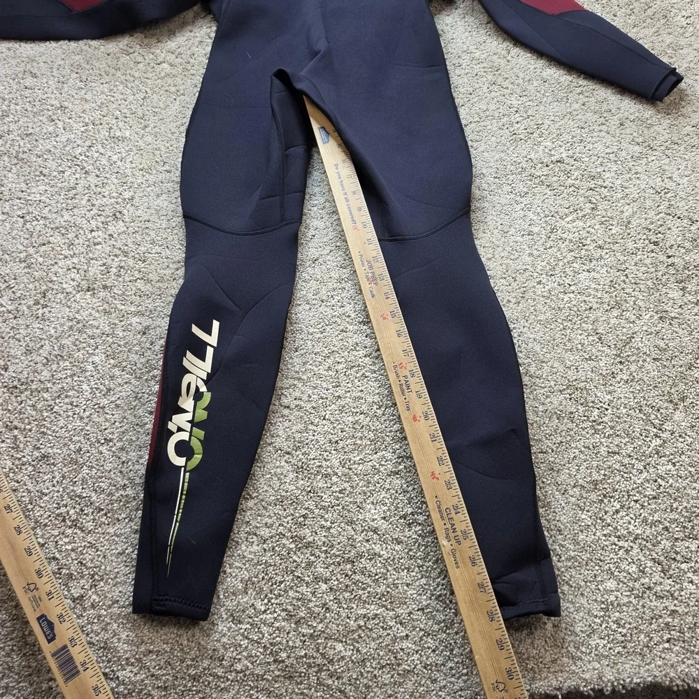 O'Neill Wetsuit Mens S Black Hammer 3/2 Chest Zip‎ Lined Neoprene Surfing